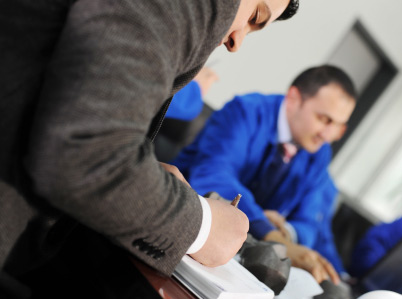 people sitting in meeting